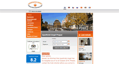 Desktop Screenshot of aparthotelangel.com